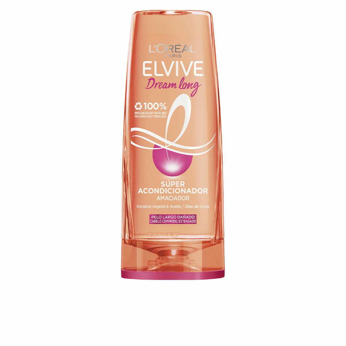 Detangling Conditioner L'Oreal Make Up Elvive Dream Long 500 ml conditioner bottle