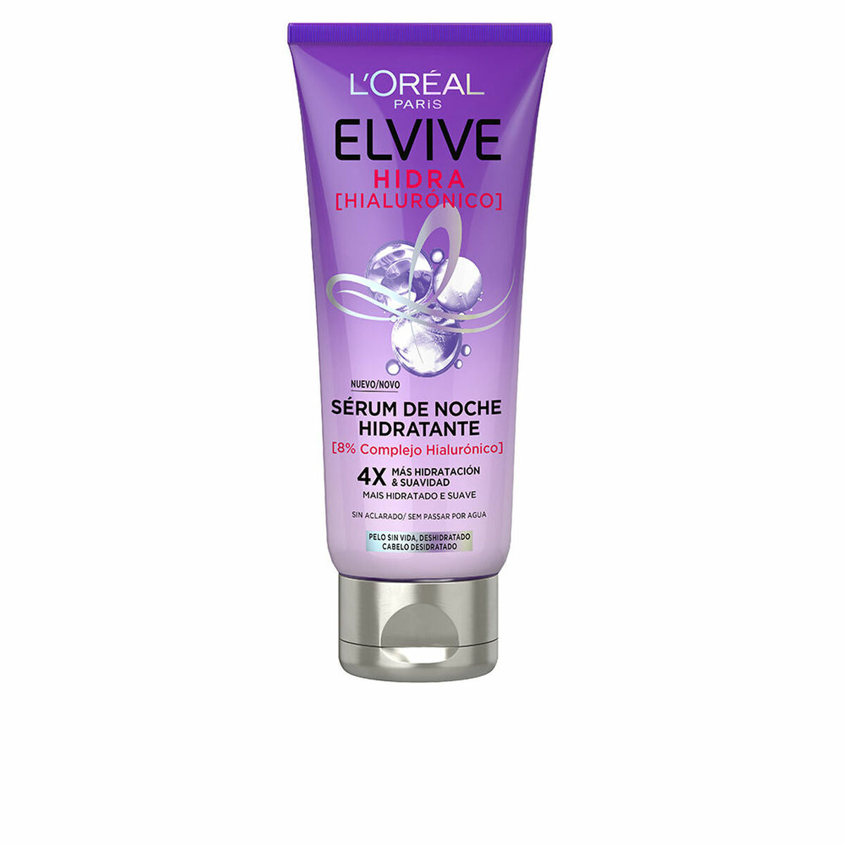 Hair Serum L'Oreal Make Up Elvive Hidra Hialurónico 200 ml for Women serum bottle