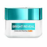 Anti-Brown Spot Cream L'Oreal Make Up Bright Reveal Spf 50 50 ml Niacinamide for Women skincare packaging