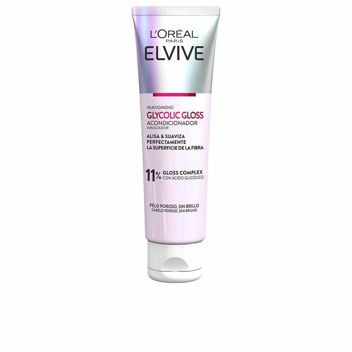 Conditioner L'Oreal Make Up Elvive Glycolic Gloss 150 ml for Women conditioner bottle