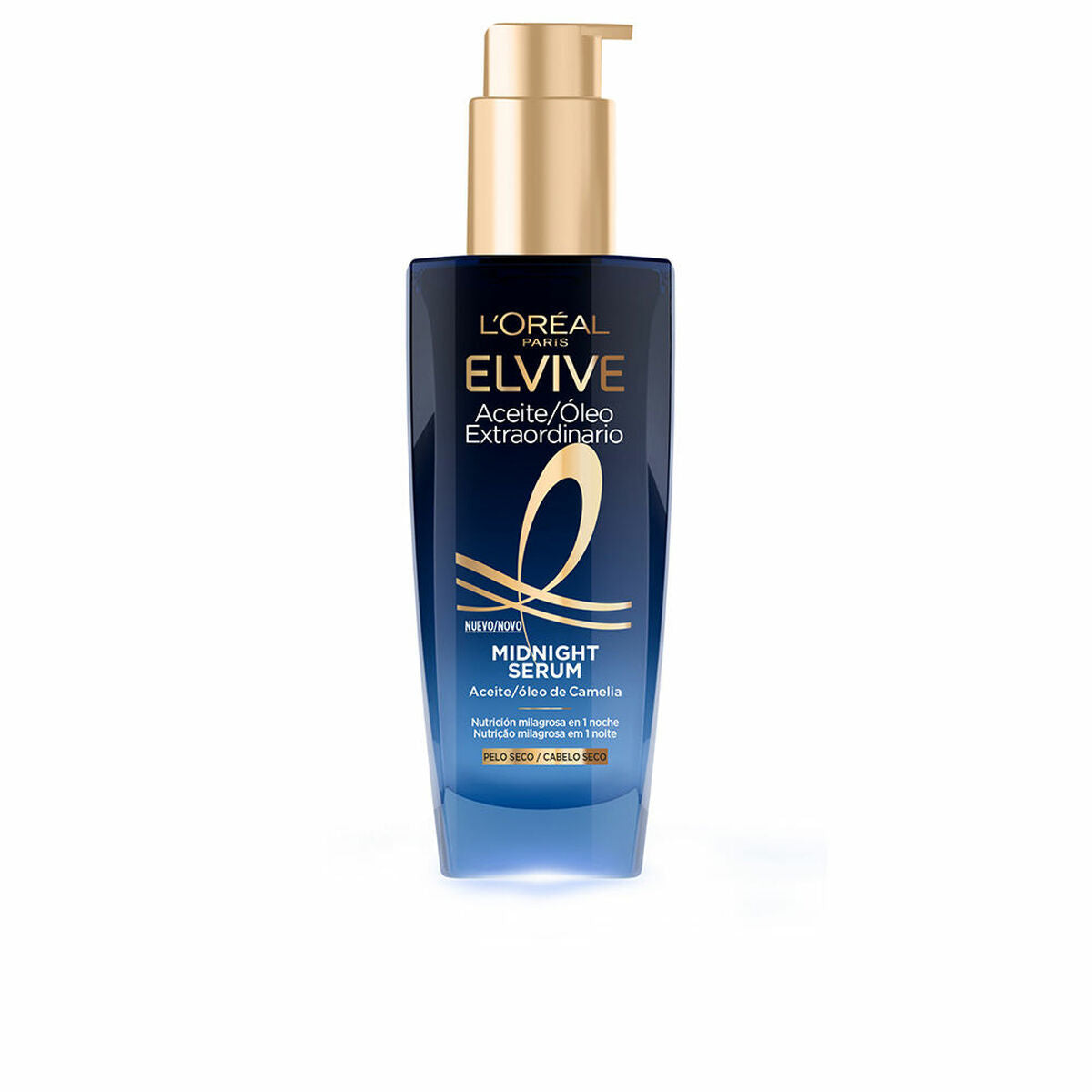 Facial Serum L'Oreal Make Up Elvive Midnight 100 ml for Women serum bottle