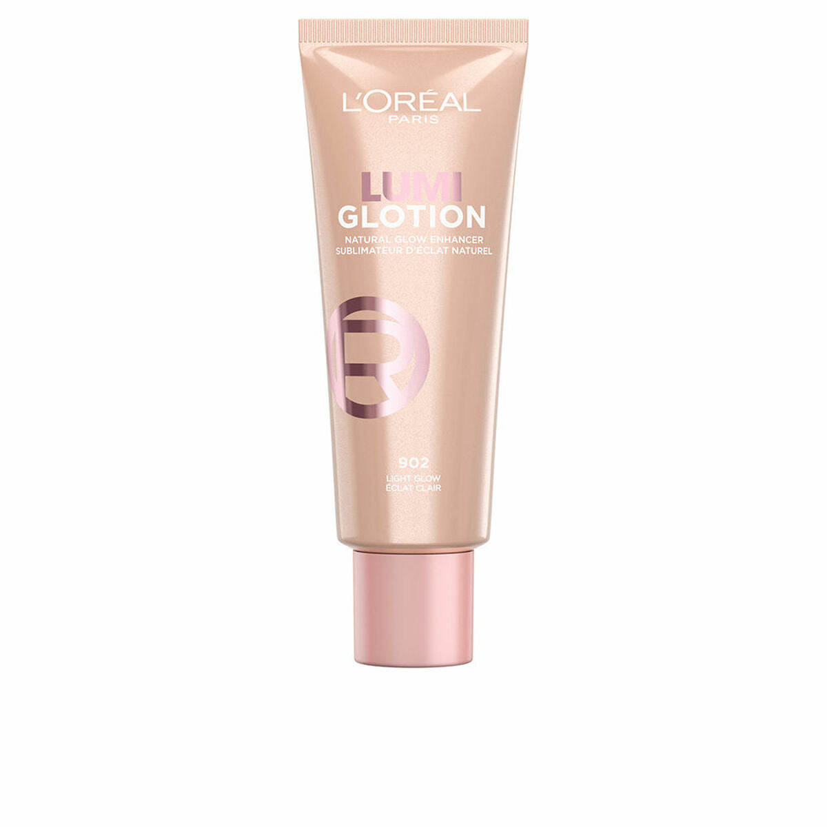 Make-up Primer L'Oreal Make Up LUMI GLOTION Nº 90 Light glow 40 ml skincare packaging