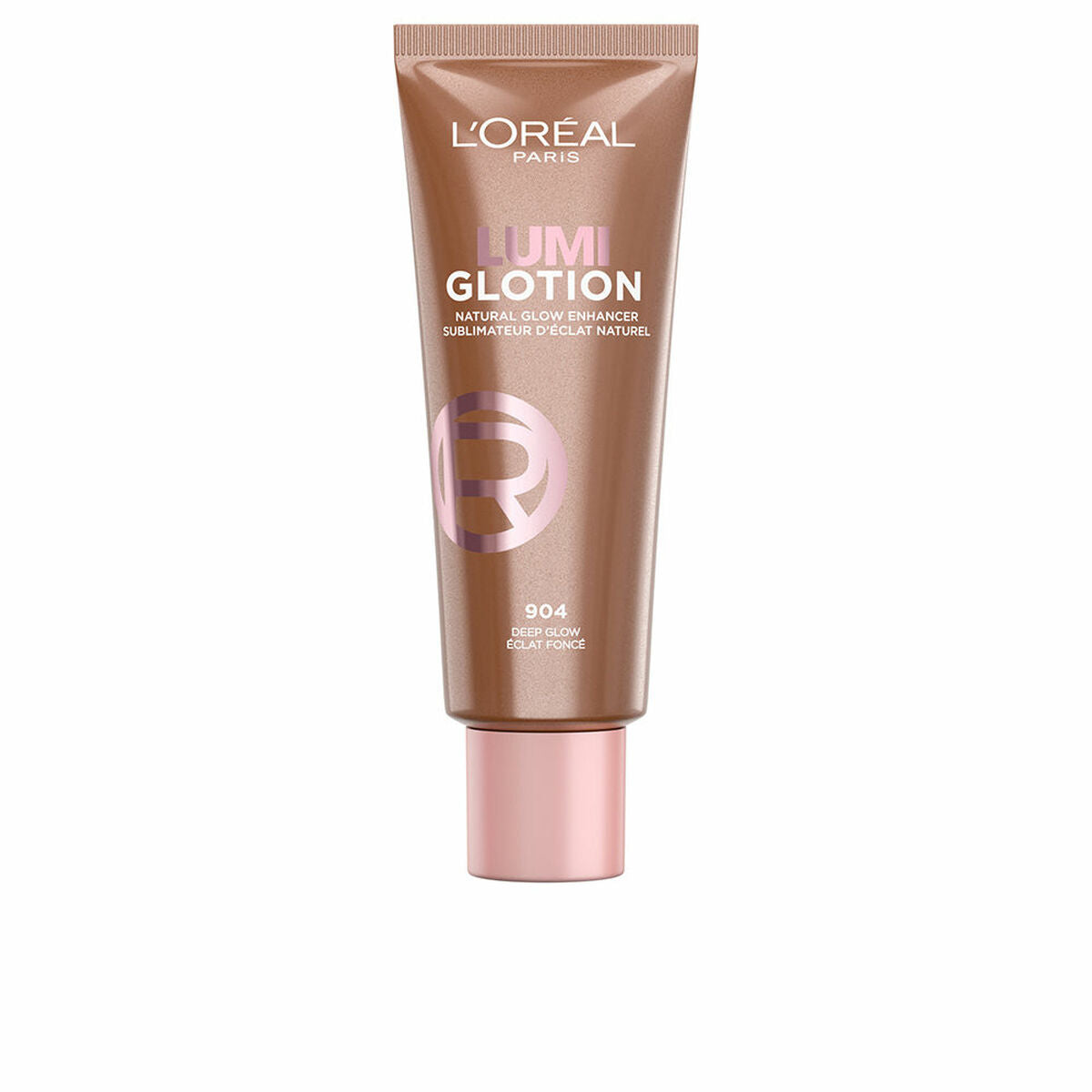 Make-up Primer L'Oreal Make Up LUMI GLOTION Nº 904 Deep 40 ml skincare packaging