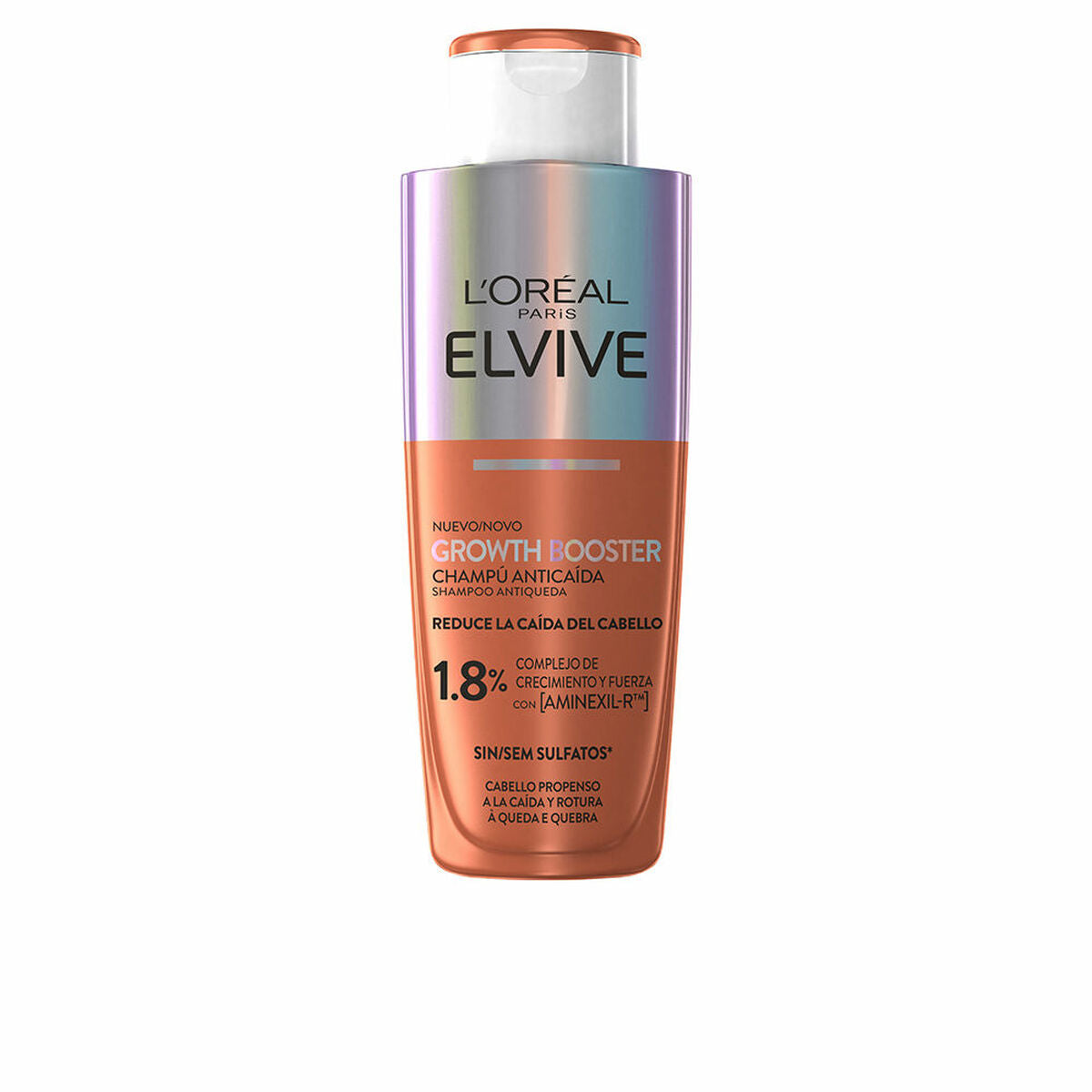 Shampoo L'Oreal Make Up ELVIVE GROWTH BOOSTER 200 ml shampoo bottle
