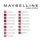 Lipstick Color Sensational Maybelline makeup packaging
