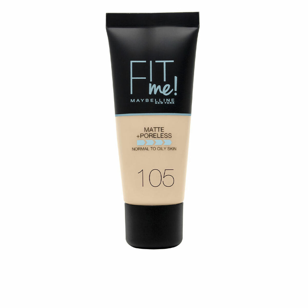 Liquid Make Up Base Maybelline FIT ME Nº 105-Natural Ivory 30 ml product packaging