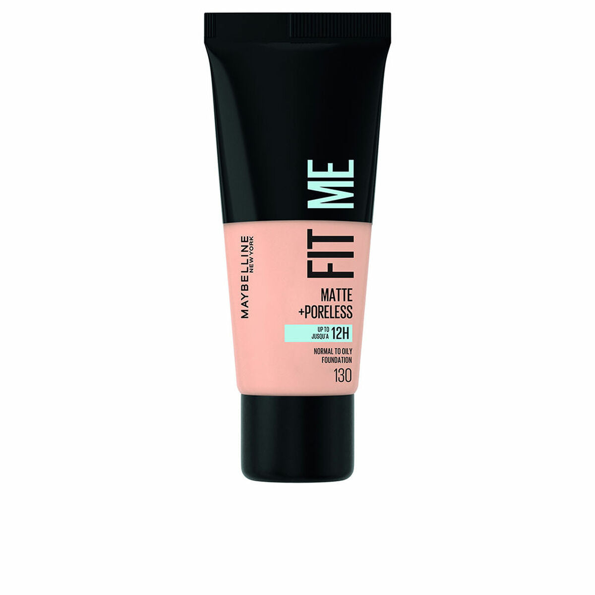 Crème Make-up Base Maybelline Fit Me Poreless Nº 130 30 ml product packaging