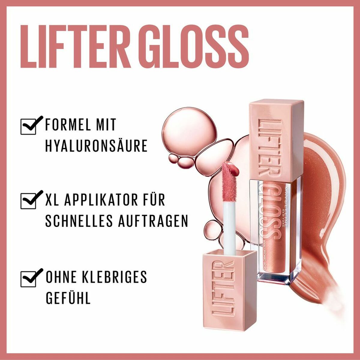 Lip-gloss Maybelline B3306700 Nº 006-Reef 5,4 ml 5.4 ml product packaging