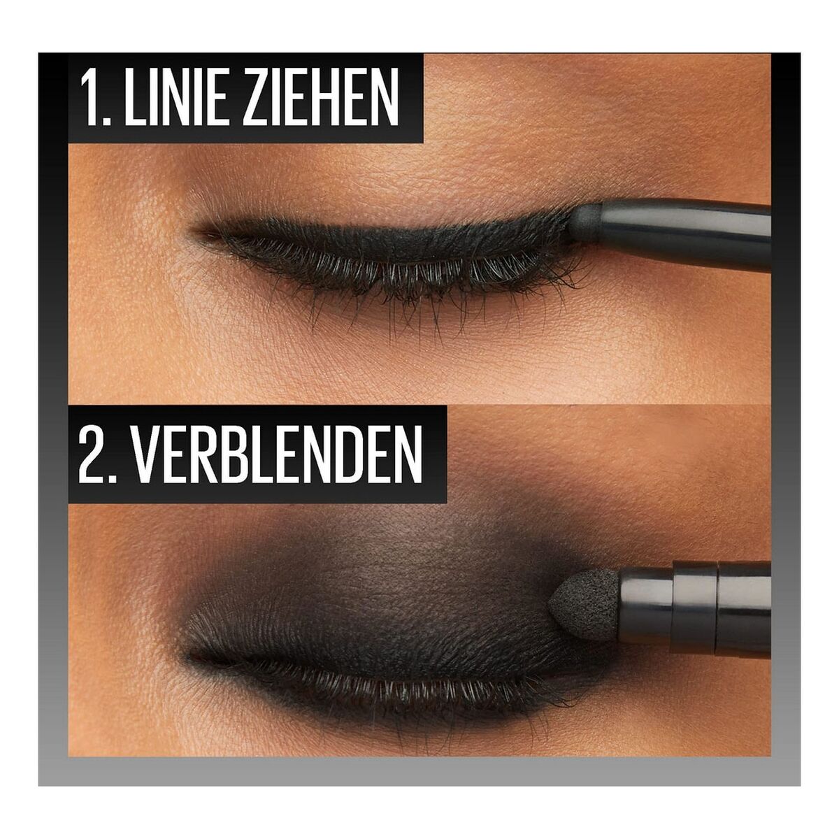 Facial Corrector Tattoo Liner Maybelline Gel Grey skincare packaging