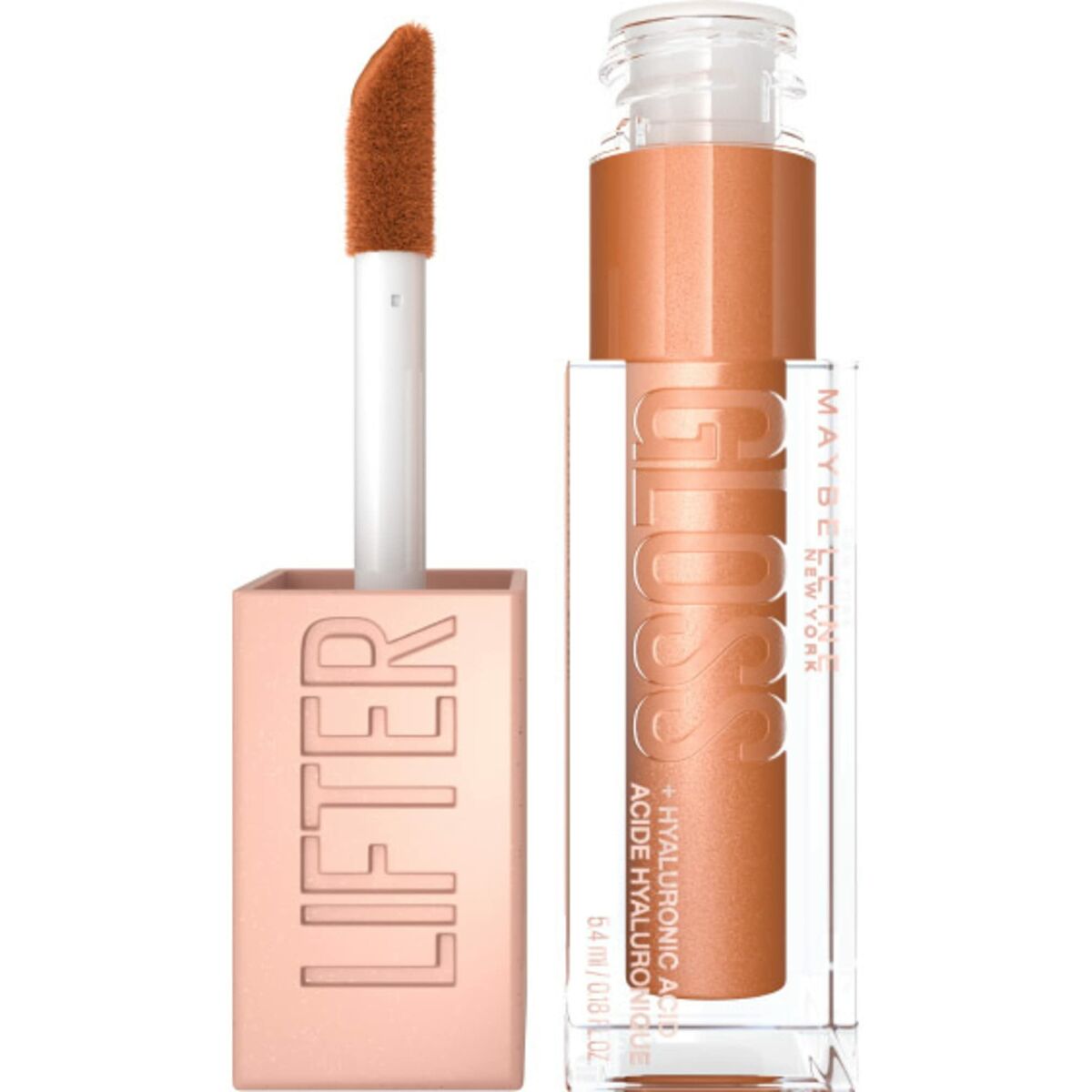Lip-gloss Maybelline Lifter Nº 19-Gold 5,4 ml product packaging 5.4 ml