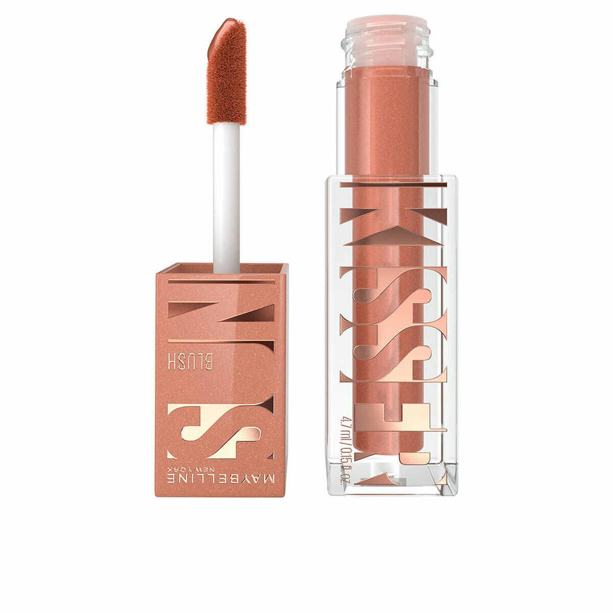 Blush Maybelline SUNKISSER Nº 08 Shades on 4,7 ml Bronzer makeup packaging 4.7 ml