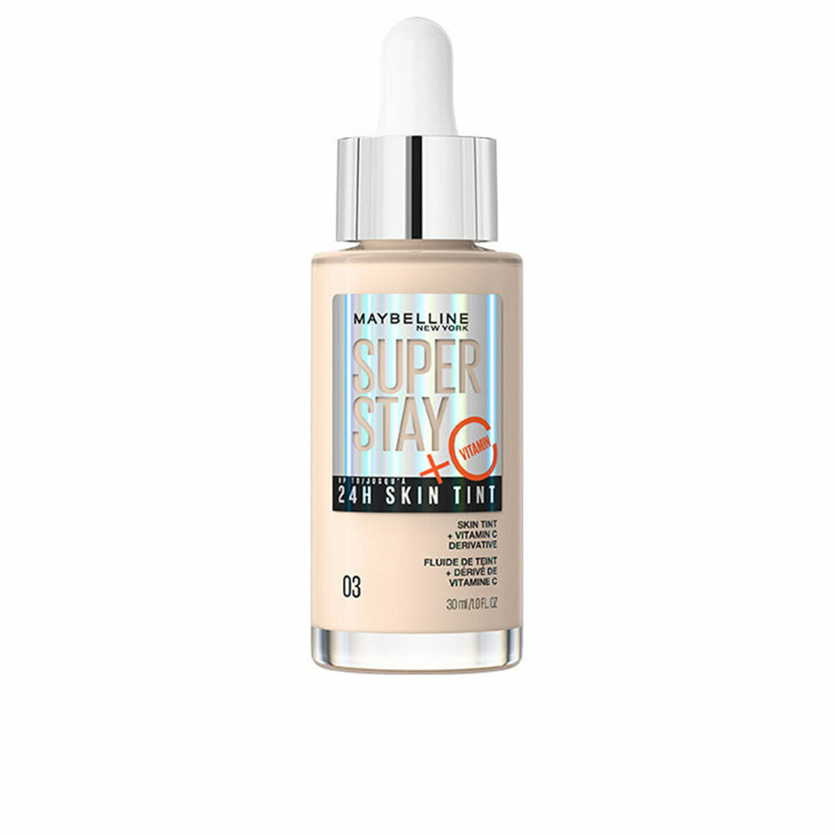 Crème Make-up Base Maybelline Superstay 24H Nº 03 30 ml product packaging