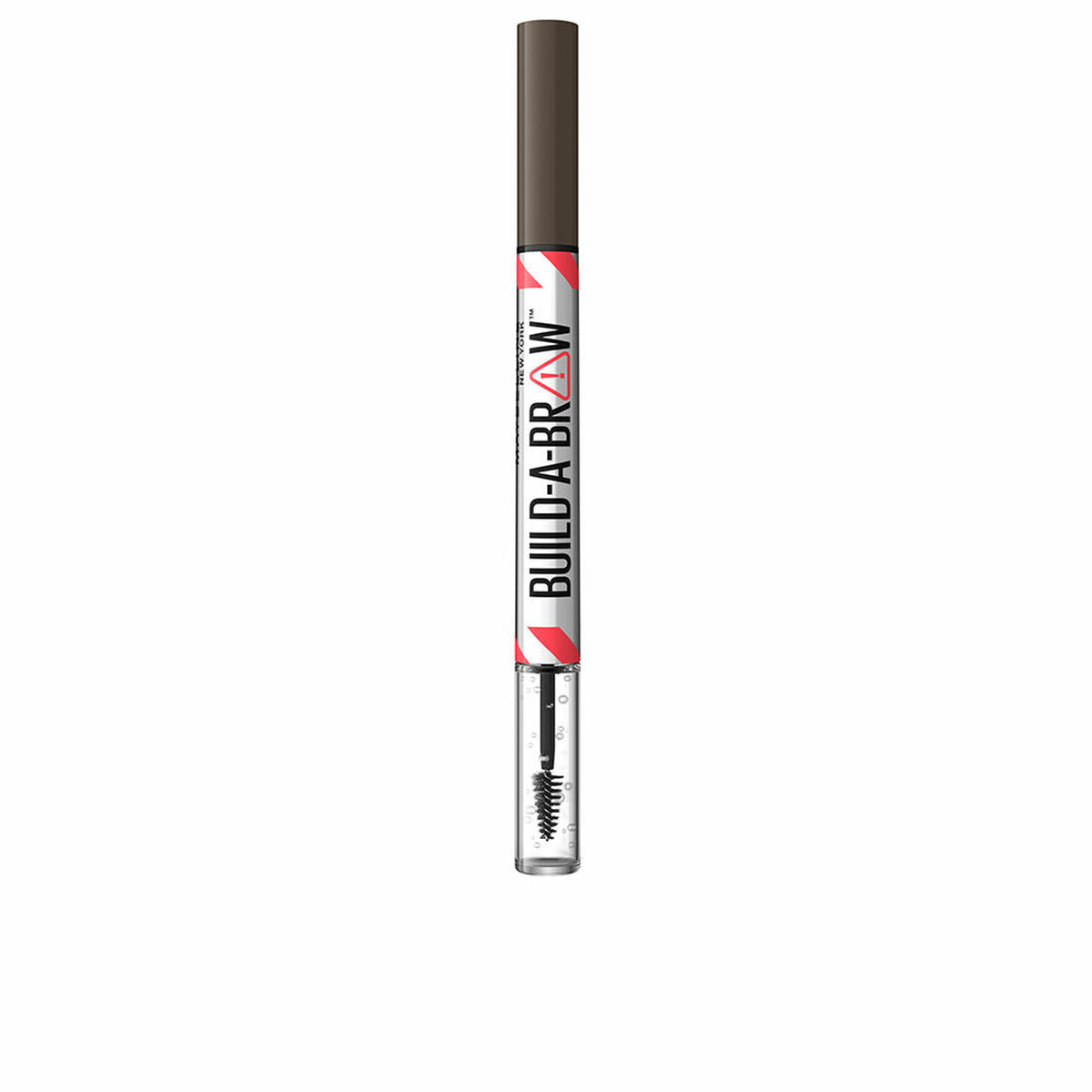 Eyebrow Pencil Maybelline Build A Brow Nº 262 black brown Nº 262-Black Brown 15,3 ml 2-in-1 product packaging 15.3 ml
