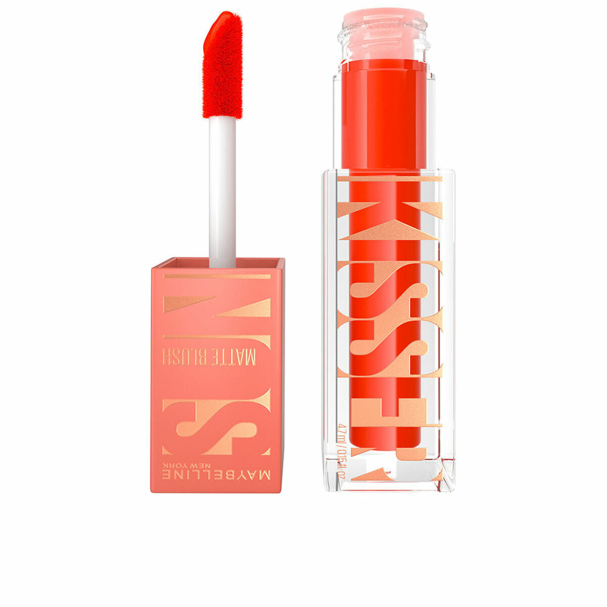 Blush Maybelline SUNKISSER nº 35-spritzy orange 4,7 ml 4.7 ml makeup packaging