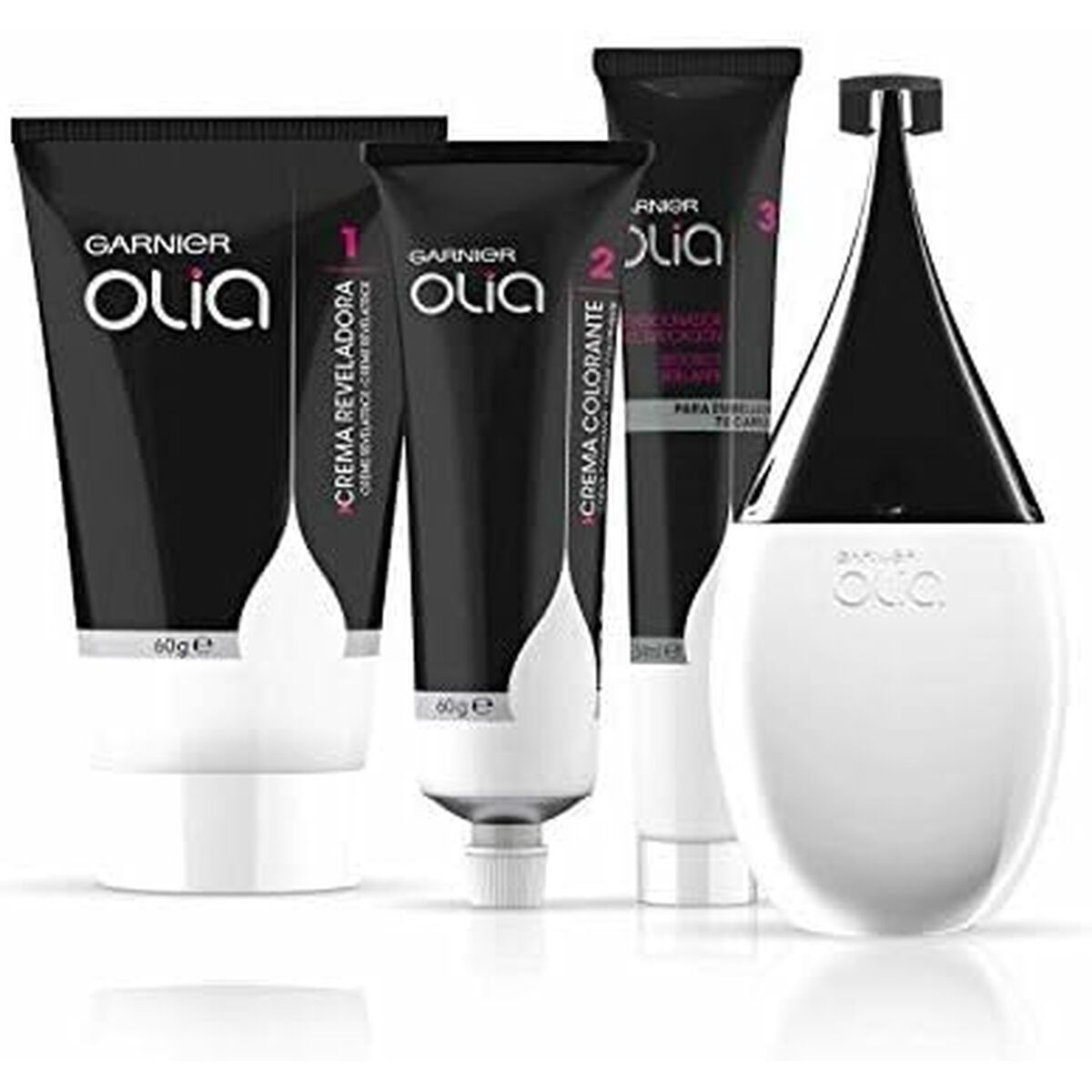 Dye No Ammonia Garnier Olia Nº 5,5 Caoba Lote Nº 5.5-Caoba (1 Unit) product packaging