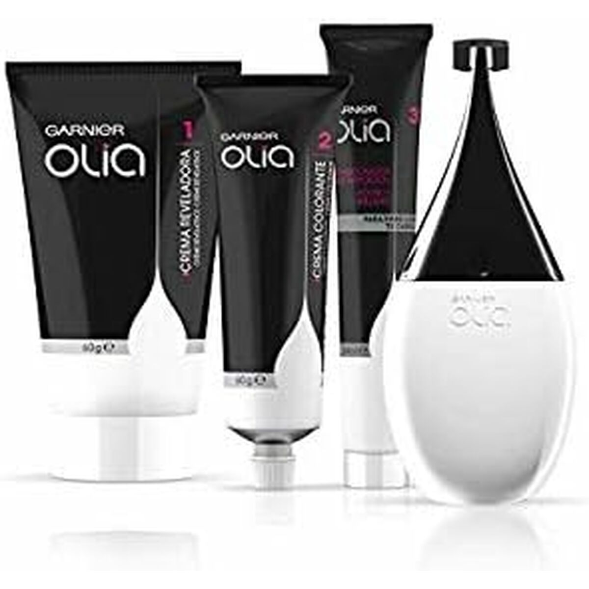 Dye No Ammonia Garnier Olia Very Light Blonde Nº 9.0-rubio muy claro Nº 9,0 Rubio Muy Claro Lote (1 Unit) product packaging
