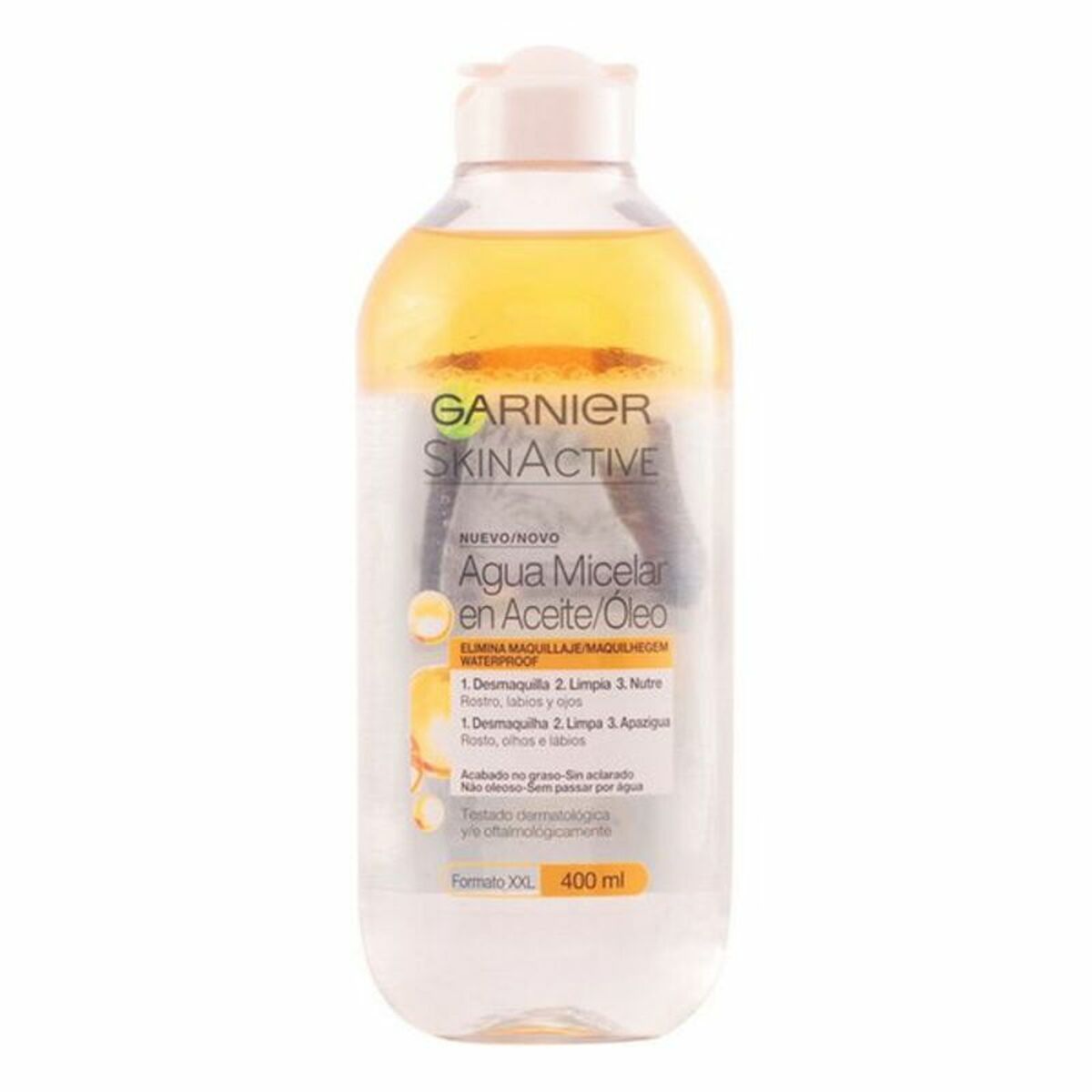 Make-up Remover Cleanser Skinactive Agua Micelar Garnier skincare packaging