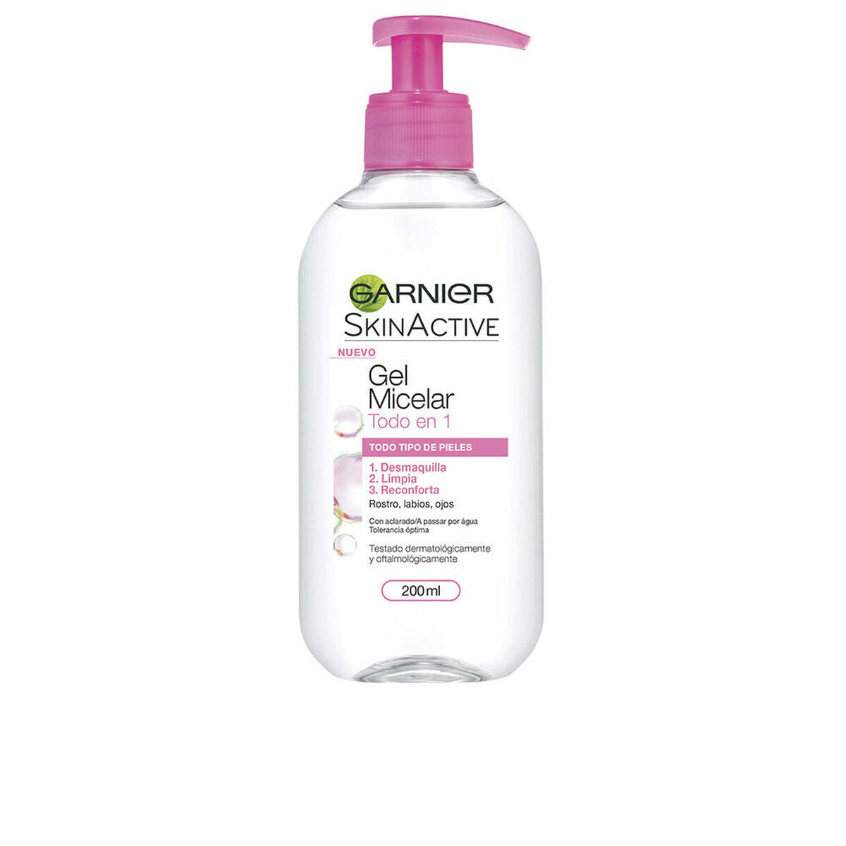 Cleansing Gel Garnier Skinactive Gel Micelar 200 ml for Women skincare packaging