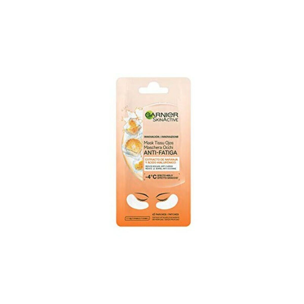 Mask for Eye Area Skin Active Garnier Skinactive mask packaging