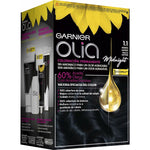 Permanent Dye Garnier Olia Nº 1,10 Black Sapphire (1 Unit) product packaging