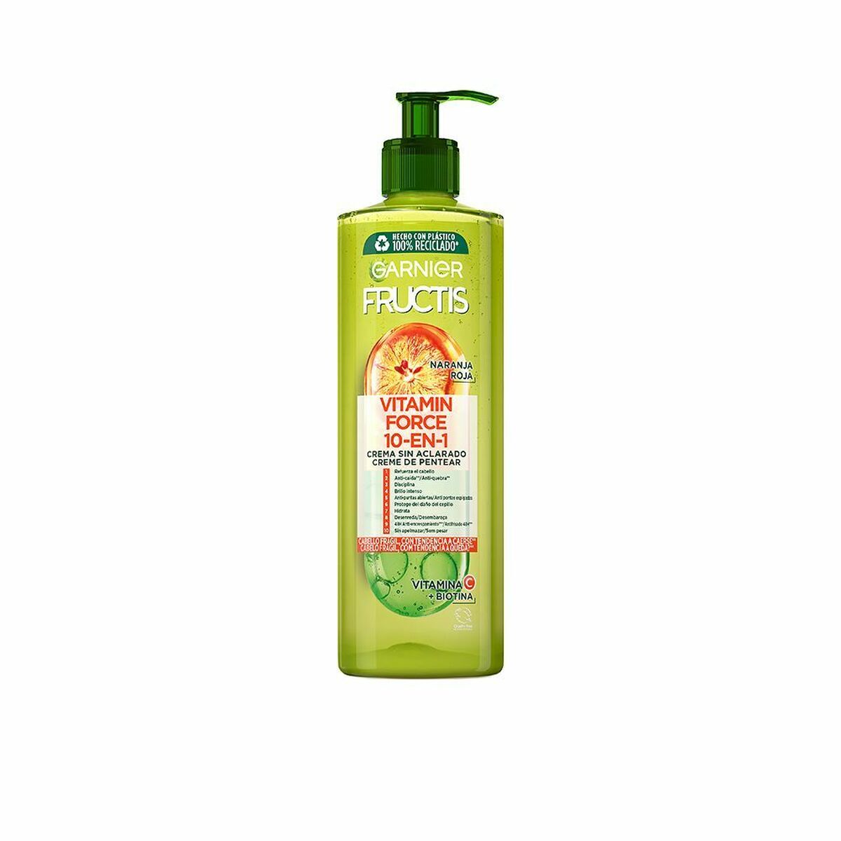 Non-Clarifying Conditioner Garnier Fructis Vitamin Force 400 ml Anti-fall for Women conditioner bottle