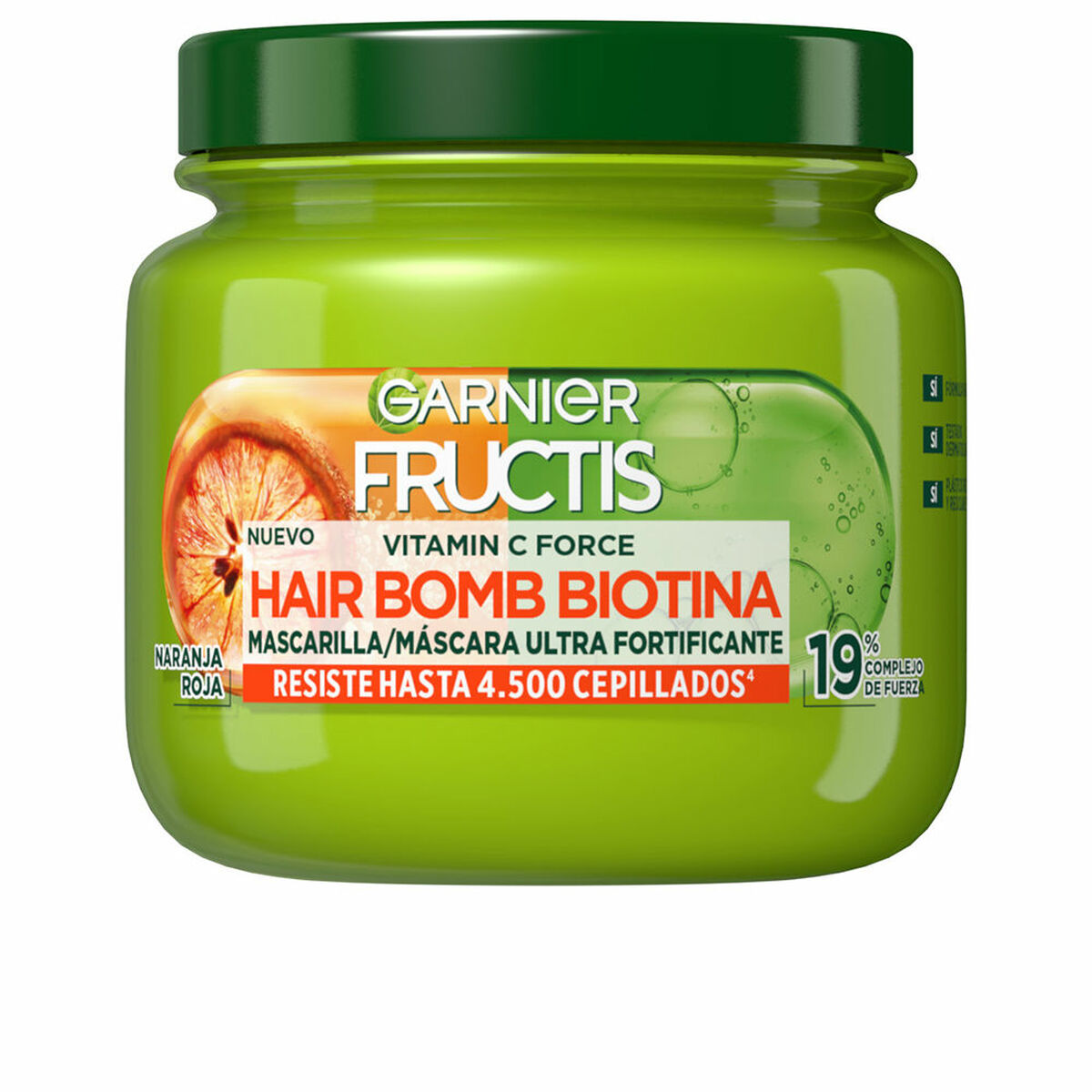 Hair Mask Garnier Fructis Vitamin Force 320 ml for Women hair mask packaging