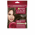 Shampoo Dye Garnier COLOR SENSATION Light Brown Nº 5.0 Nº 5.0-Light Brown Semi-permanent (1 Unit) for Women shampoo bottle