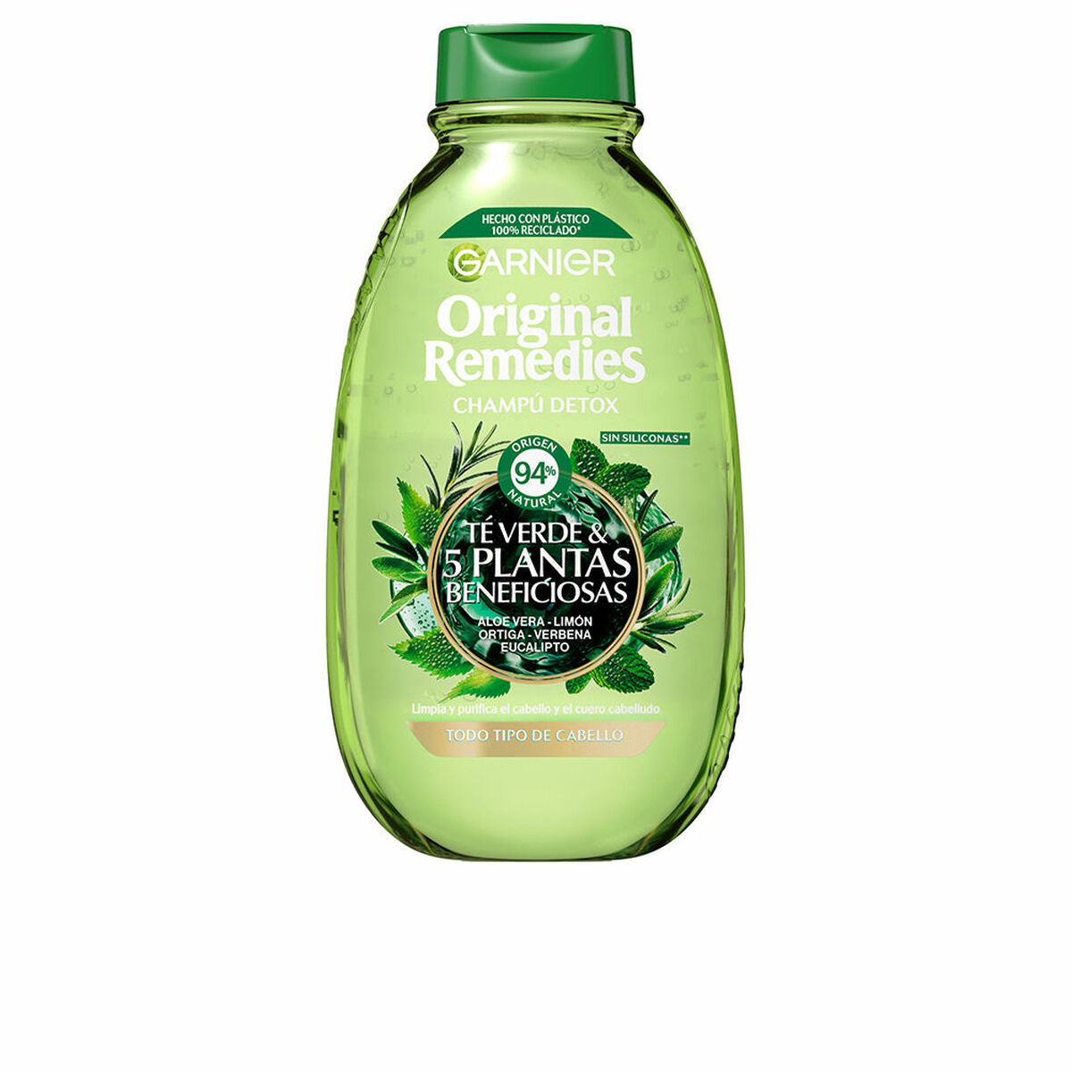 Shampoo Garnier ORIGINAL REMEDIES 400 ml shampoo bottle
