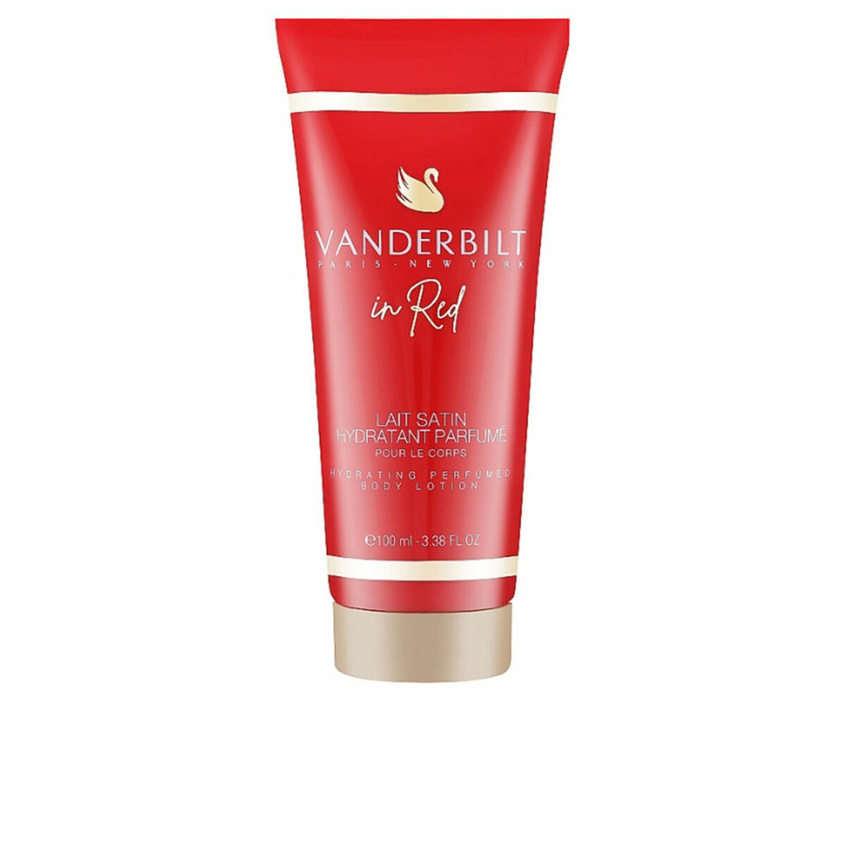 Body Lotion Vanderbilt IN RED 100 ml skincare packaging