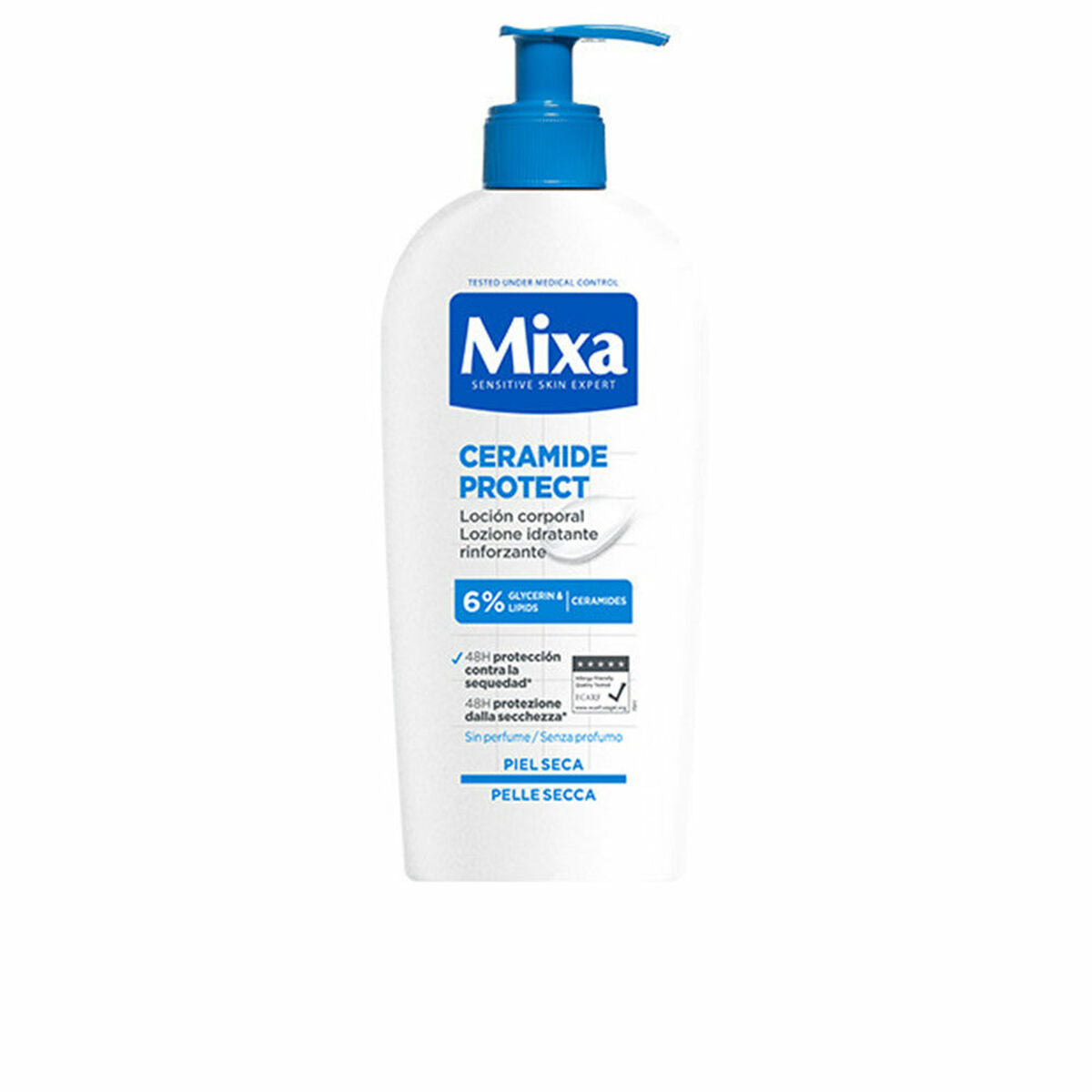 Body Lotion Mixa CERAMIDE PROTECT 250 ml Dermo-protective skincare packaging