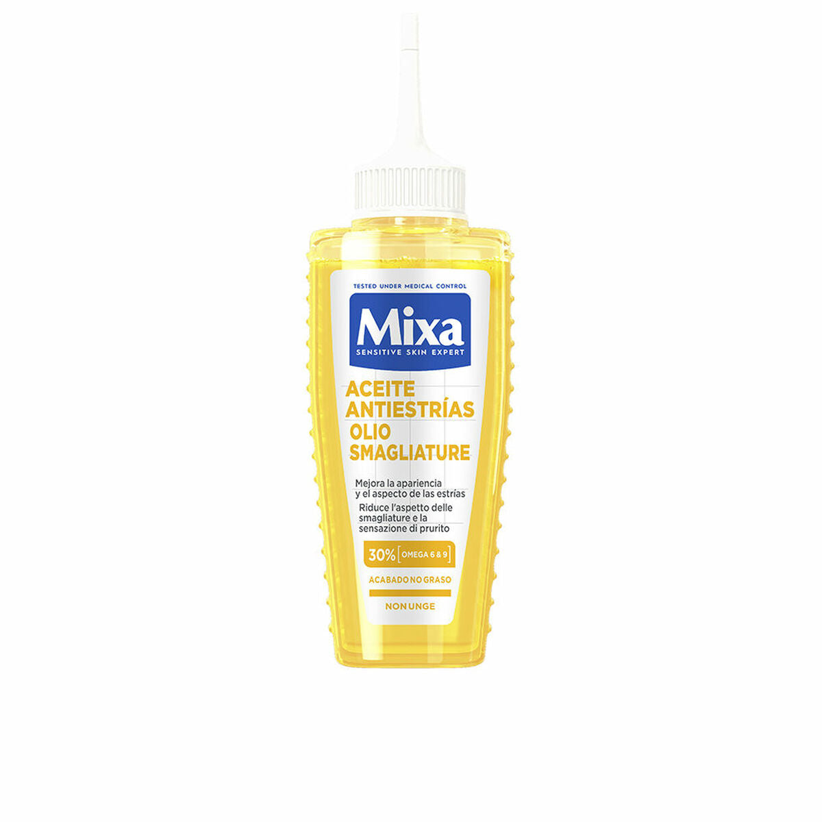 Anti-Stretch Mark Cream Mixa ACEITE ANTIESTRÍAS 100 ml skincare packaging