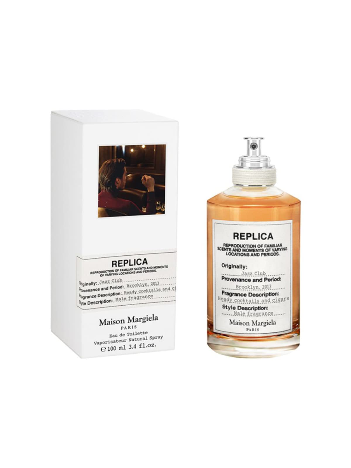 Men's Perfume Maison Margiela REPLICA JAZZ CLUB EDT 100 ml for Men bottle