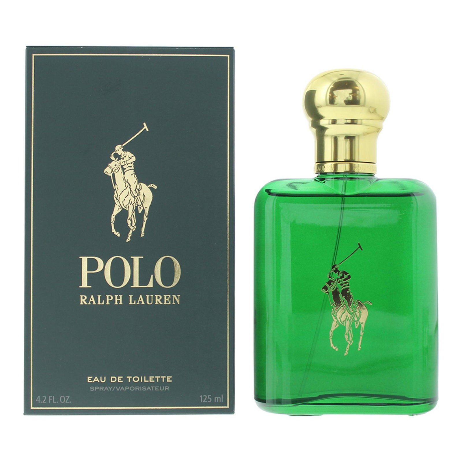Ralph Lauren, Polo Green, Eau De Toilette, For Men, 125 ml