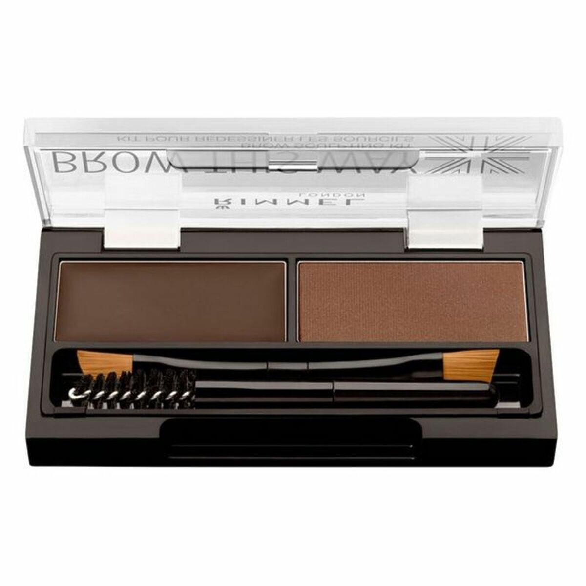 Eyebrow powder Brow This Way Rimmel London makeup packaging