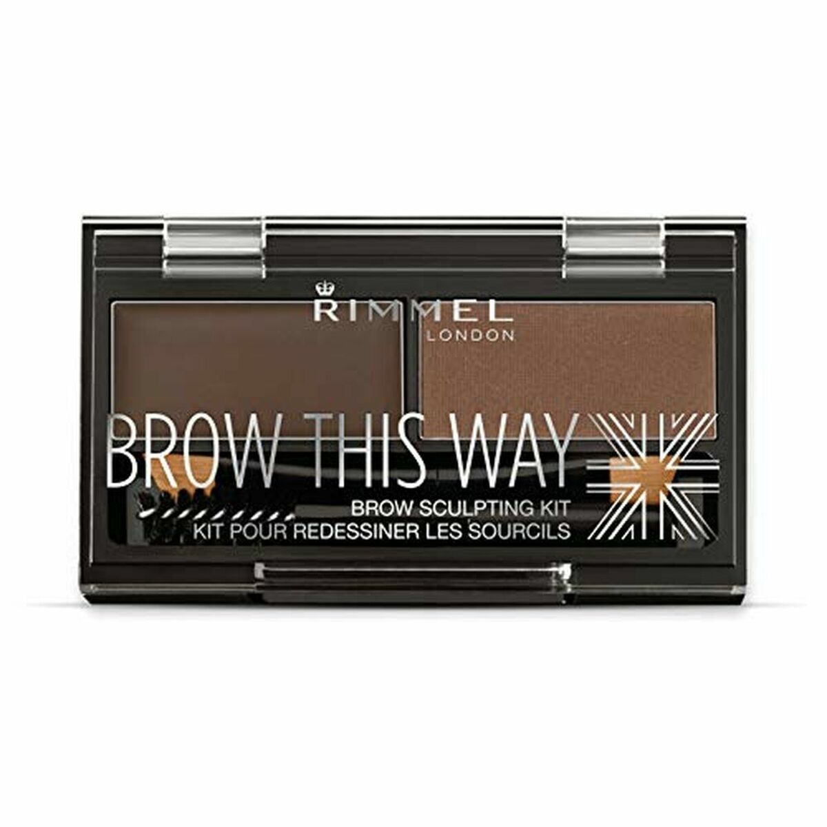 Eyebrow Make-up Rimmel London Nº 003 -Dark Brown product packaging