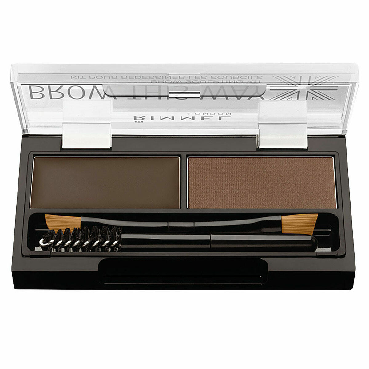 Eyebrow Make-up Rimmel London Nº 003 -Dark Brown product packaging