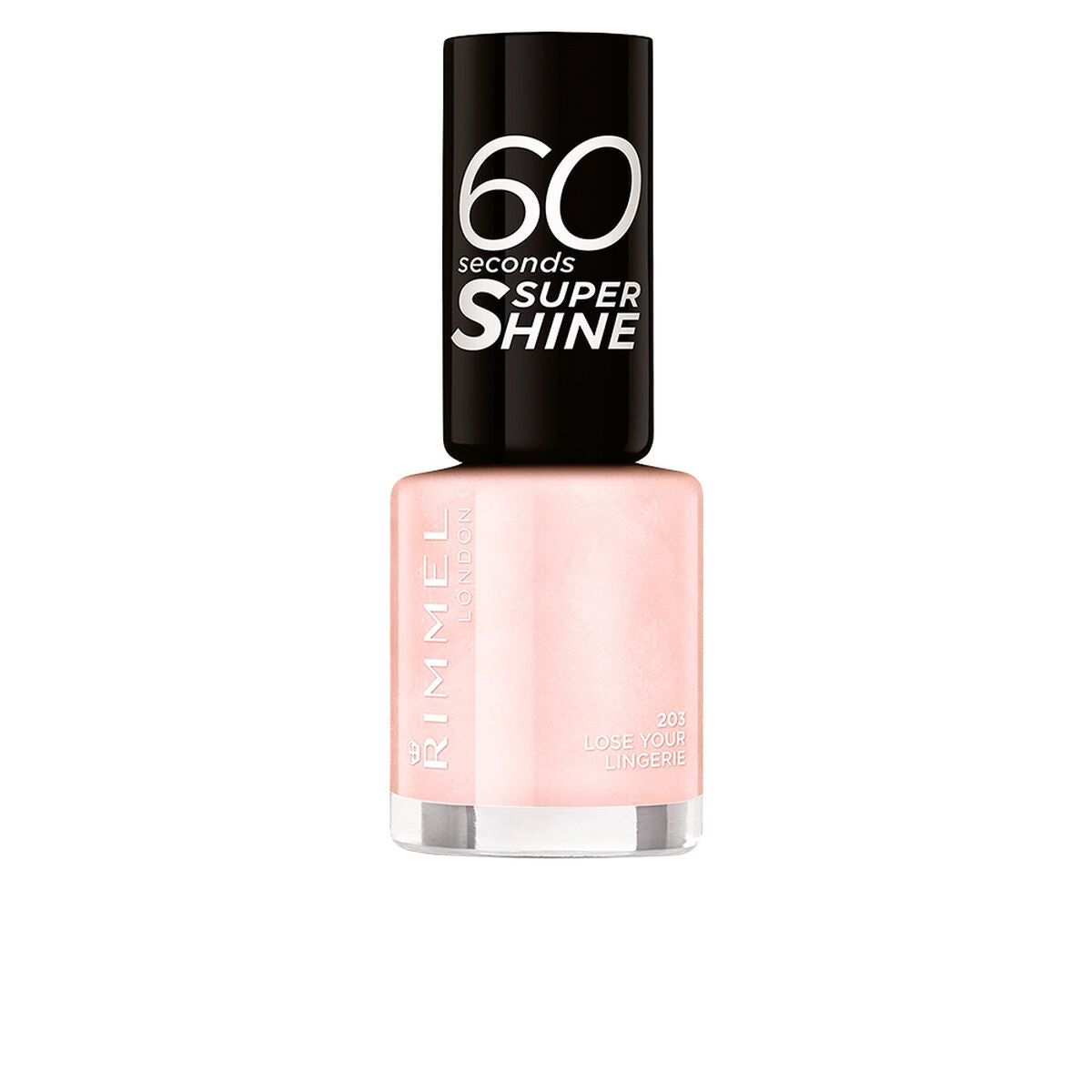nail polish 60 Seconds Super Shine Rimmel London product packaging
