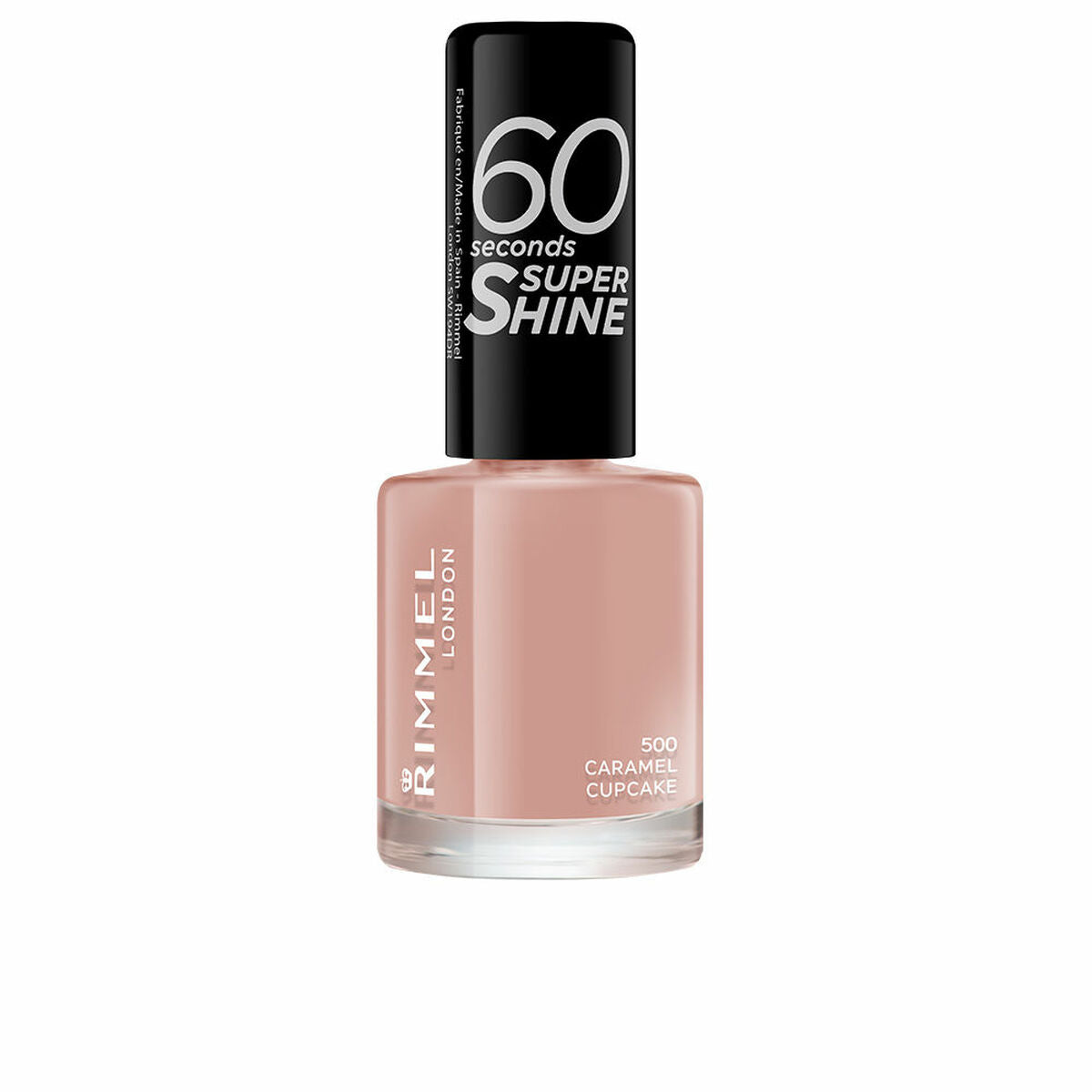 nail polish 60 Seconds Super Shine Rimmel London product packaging