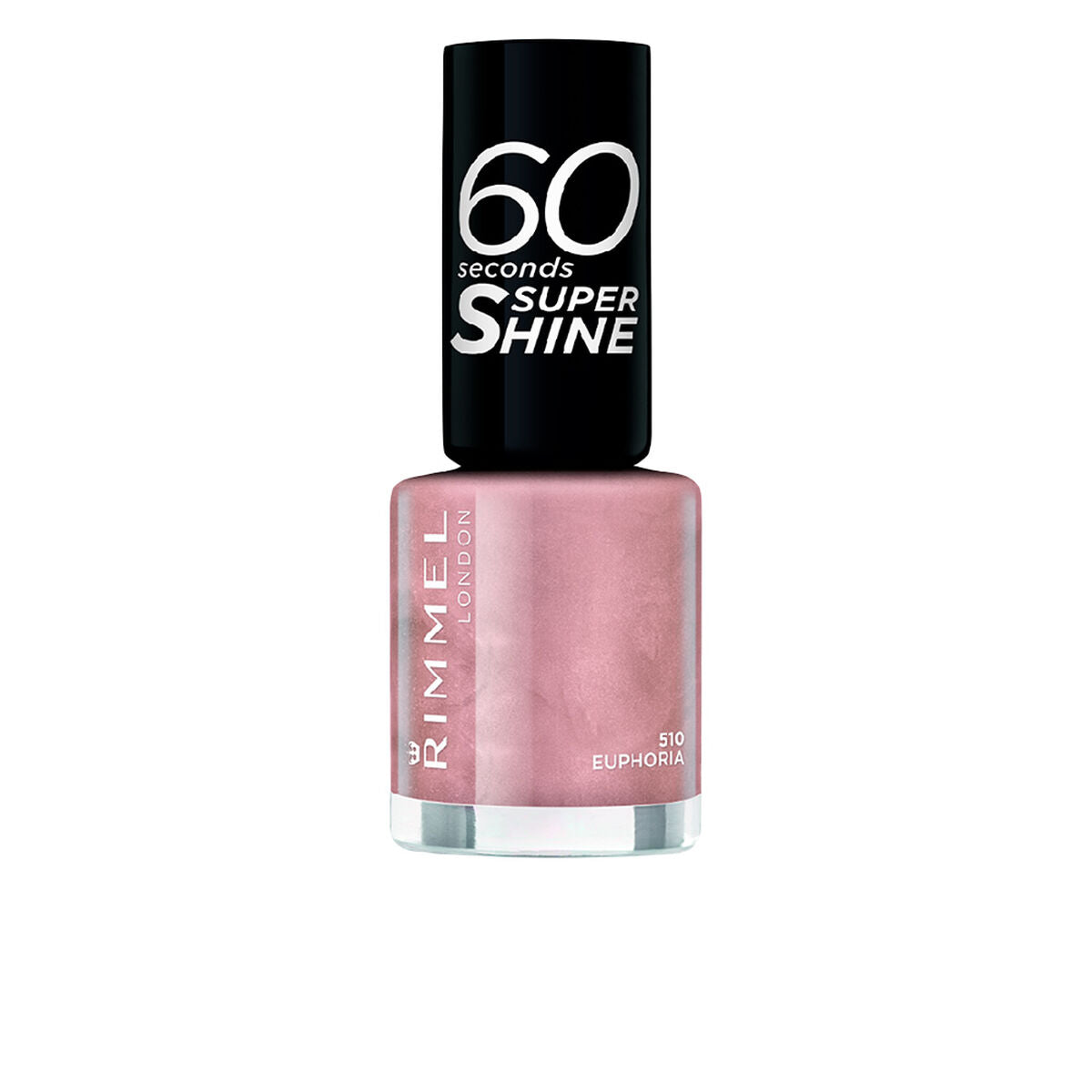 nail polish 60 Seconds Super Shine Rimmel London product packaging