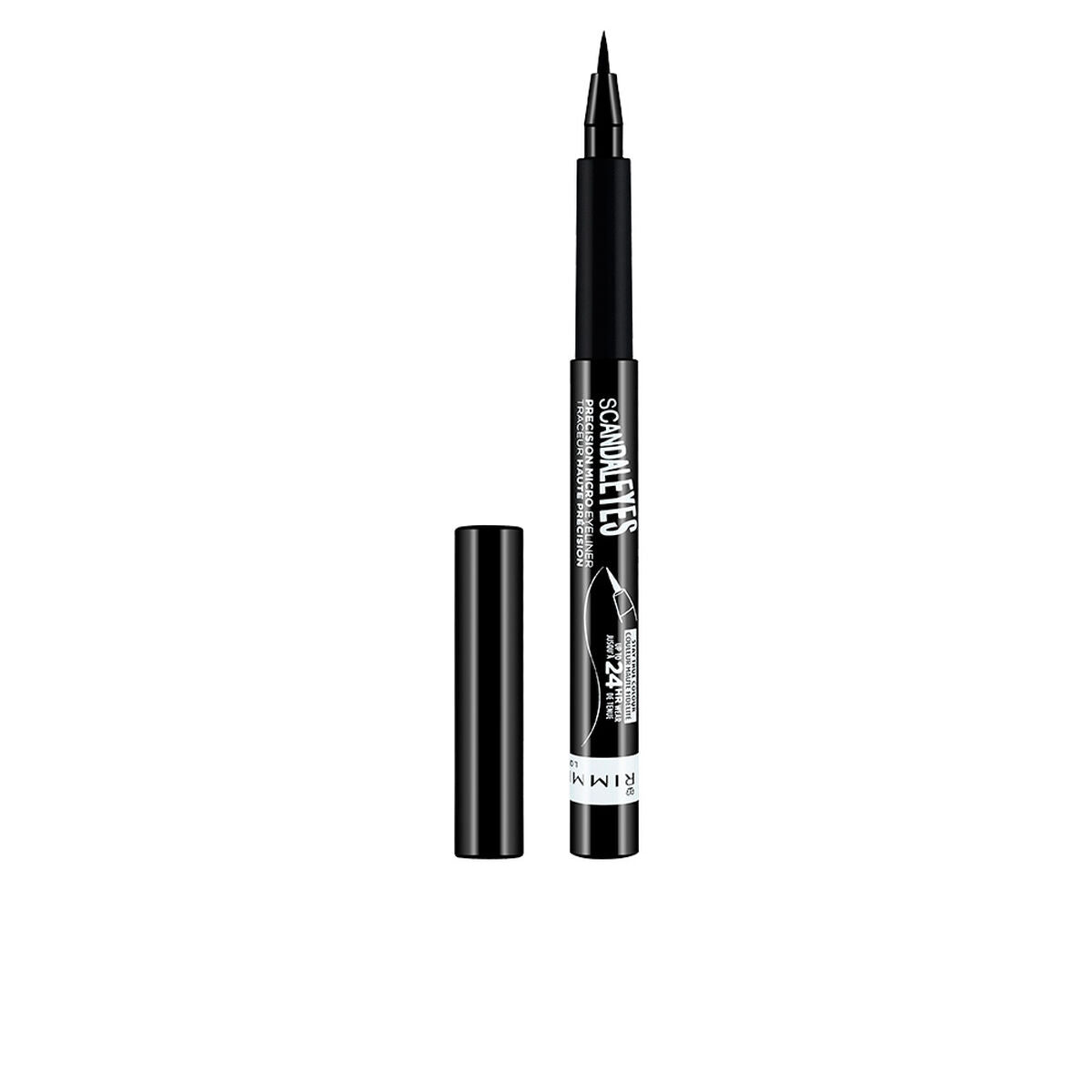 Eyeliner Rimmel London Scandaleyes Black 1,1 ml 1.1 ml makeup packaging