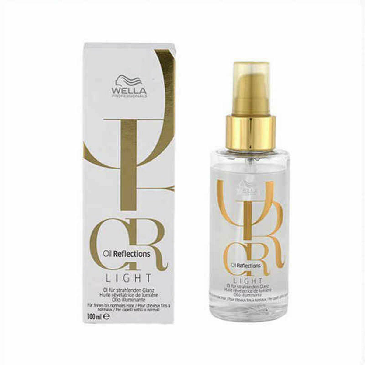Hair Oil Wella Or Oil Reflections 100 ml for Women product packaging
