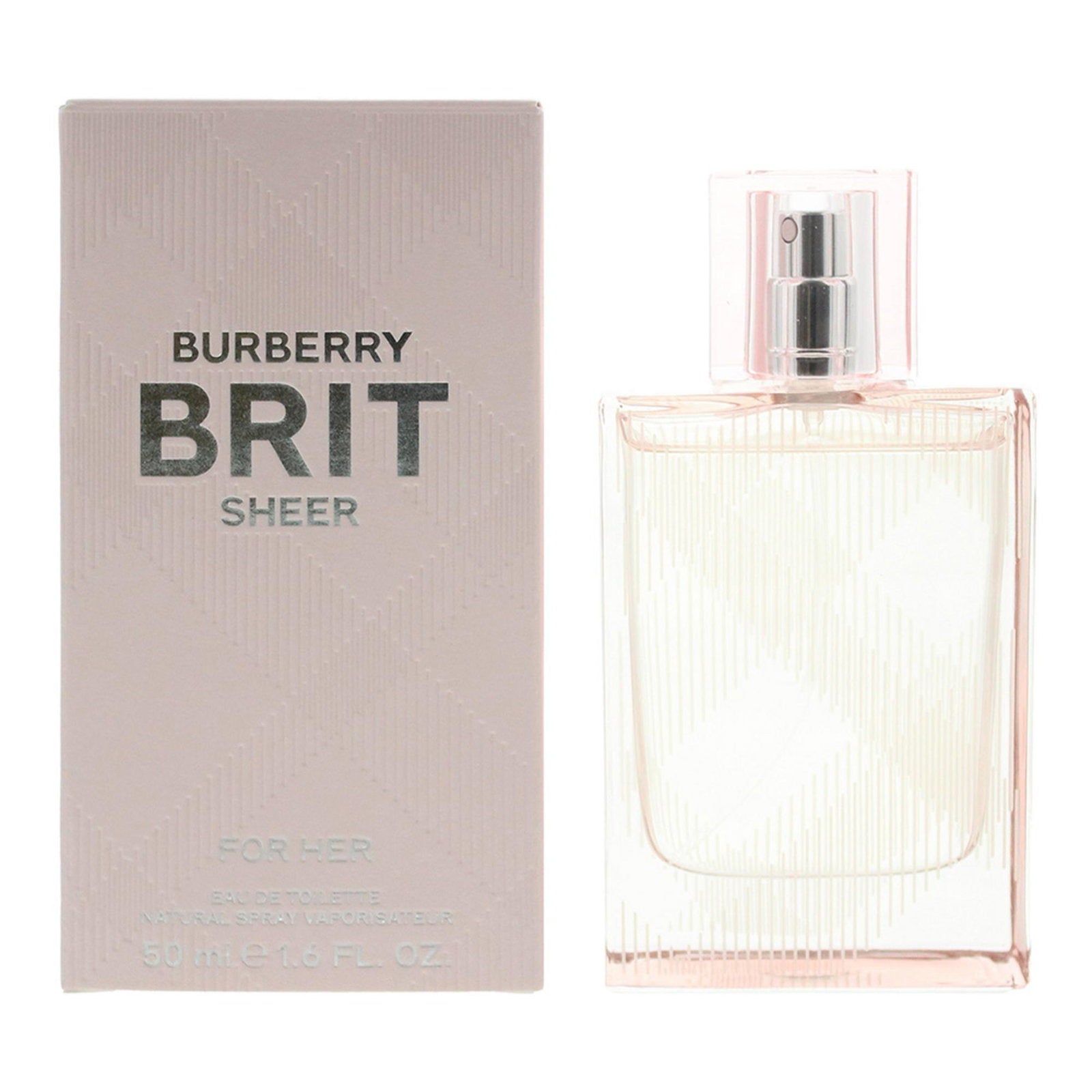 Burberry, Brit Sheer, Eau De Toilette, For Women, 50 ml