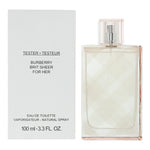 Burberry, Brit Sheer, Eau De Toilette, For Women, 100 ml *Tester