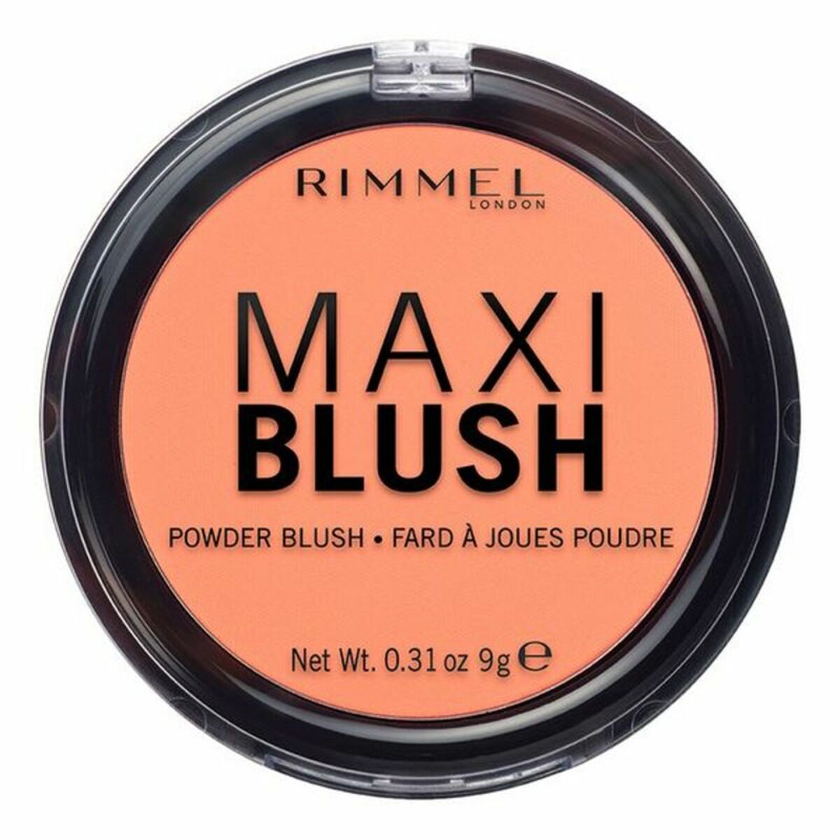 Blush Maxi Rimmel London makeup packaging