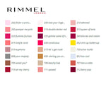 nail polish 60 Seconds Super Shine Rimmel London product packaging