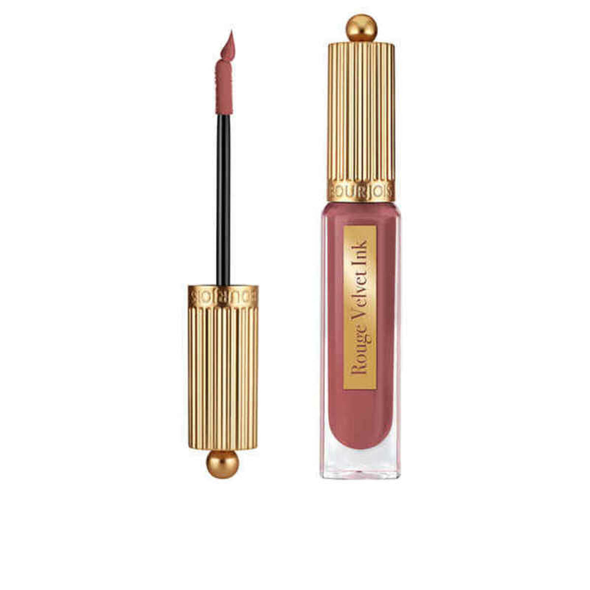 Lipstick Bourjois Rouge Velvet Ink Nº 4 3,5 ml 3.5 ml makeup packaging