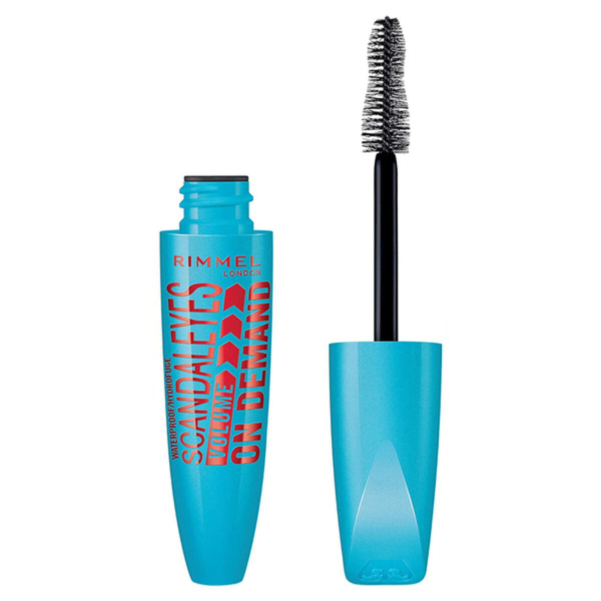 Mascara Scandaleyes Volume On Demand Rimmel London Waterproof makeup packaging