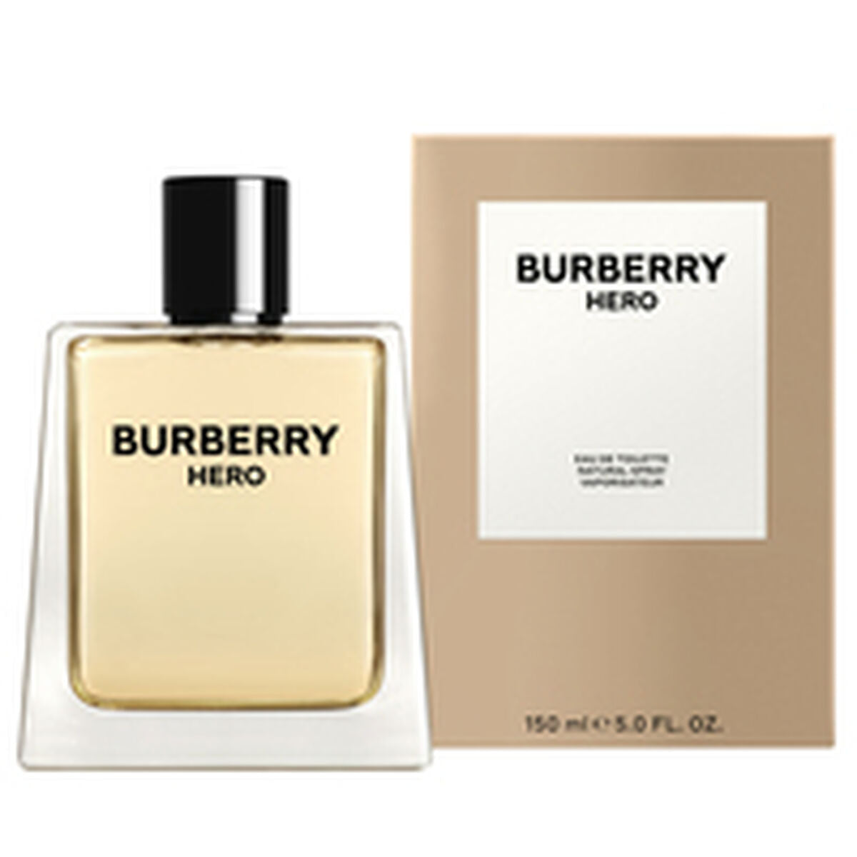 Burberry Travel Vanity Case Hero Eau de Parfum – 150 ml for Men bottle