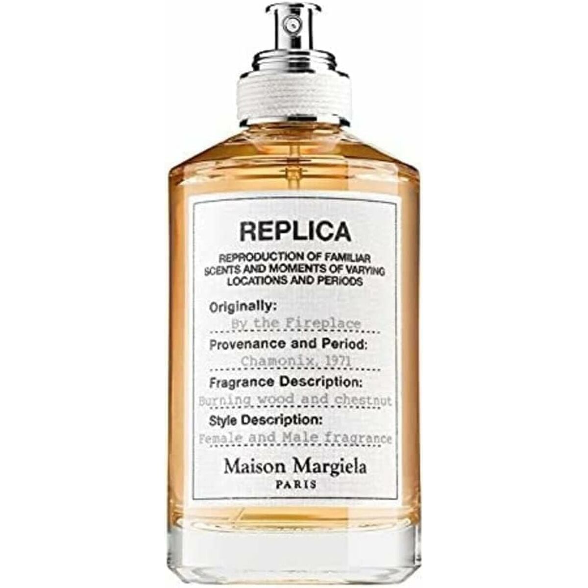 Unisex Perfume Maison Margiela REPLICA BY THE FIREPLACE 100 ml for Men product packaging