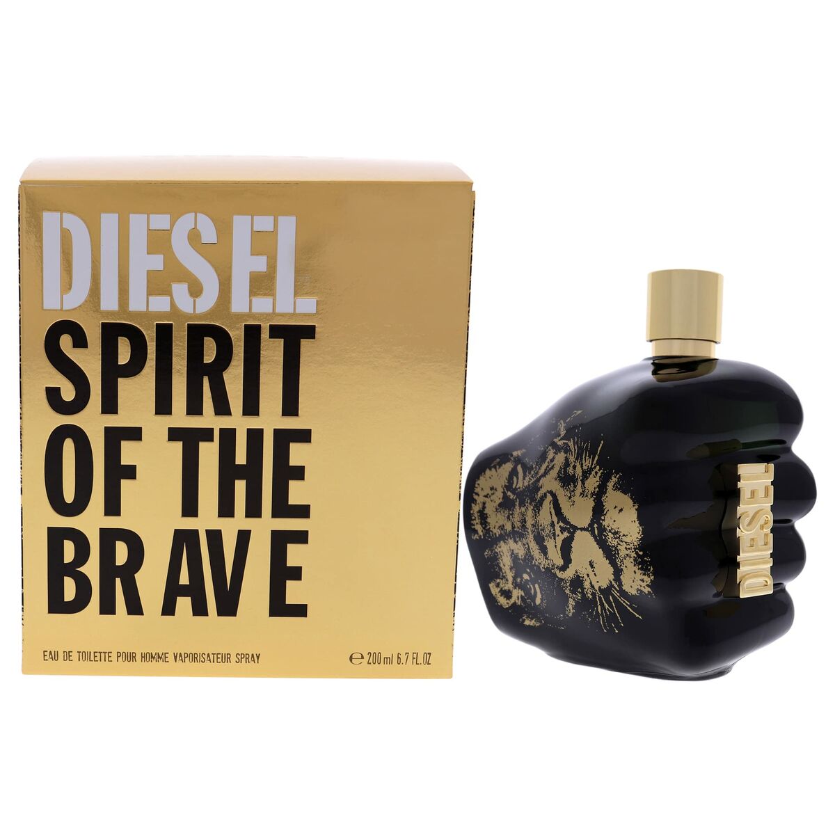 Men's Perfume Diesel Spirit Of The Brave EDT 200 ml bottle
